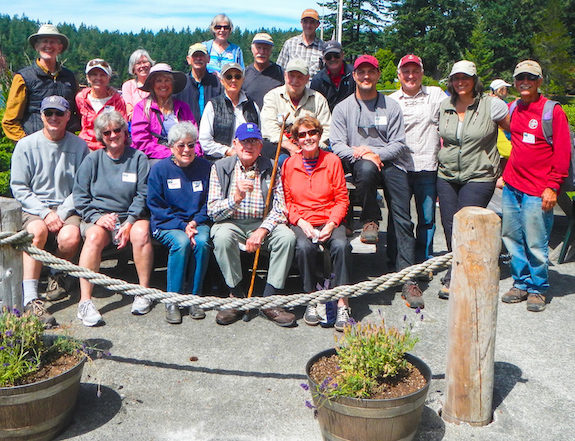 SJPT members on Blakely Island